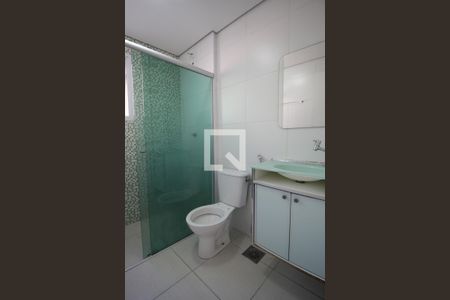 Banheiro de apartamento para alugar com 1 quarto, 43m² em Jardim Vera Cruz, Sorocaba