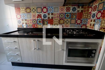 Cozinha de apartamento para alugar com 1 quarto, 43m² em Jardim Vera Cruz, Sorocaba