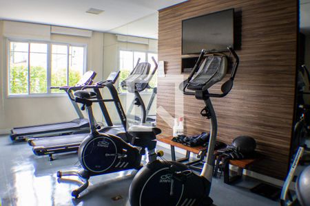 Apartamento para alugar com 65m², 2 quartos e 2 vagas Apartamento para alugar com 65m², 2 quartos e 2 vagasÁrea comum - Academia