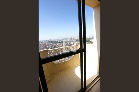Varanda da Sala de apartamento para alugar com 1 quarto, 57m² em Vila Andrade, São Paulo
