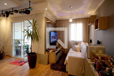 Sala de apartamento para alugar com 2 quartos, 68m² em Parque Campolim, Sorocaba