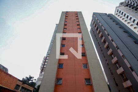 Apartamento à venda com 40m², 1 quarto e 1 vagaFachada do bloco