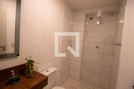 Studio para alugar com 25m², 1 quarto e sem vaga Studio para alugar com 25m², 1 quarto e sem vagaBanheiro