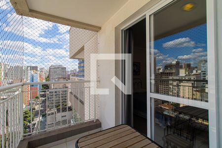Studio para alugar com 31m², 1 quarto e sem vagaVaranda
