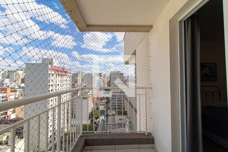 Studio para alugar com 31m², 1 quarto e sem vagaVaranda