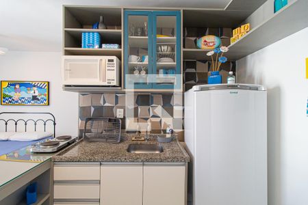 Studio para alugar com 31m², 1 quarto e sem vagaCozinha