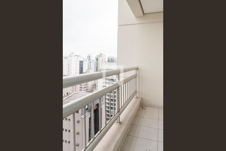 Varanda da Sala de apartamento para alugar com 2 quartos, 45m² em Consolação, São Paulo