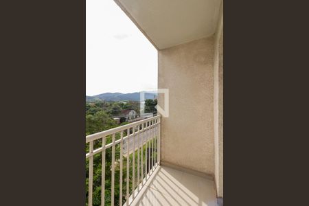 Varanda da Sala de apartamento à venda com 2 quartos, 50m² em Campo Grande, Rio de Janeiro