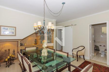 Sala de Jantar de casa à venda com 3 quartos, 160m² em Chácara das Pedras, Porto Alegre
