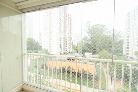 Varanda da Sala de apartamento para alugar com 3 quartos, 68m² em Parque Reboucas, São Paulo
