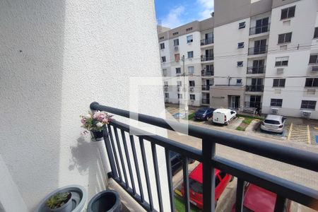 Varanda da Sala de apartamento à venda com 2 quartos, 45m² em Taquara, Rio de Janeiro