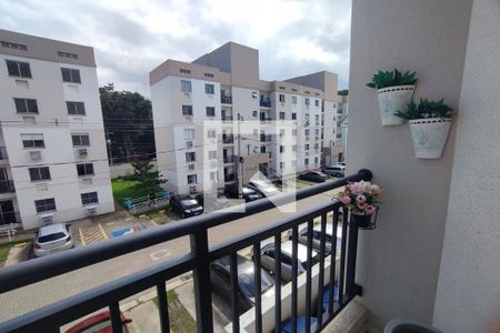 Varanda da Sala de apartamento à venda com 2 quartos, 45m² em Taquara, Rio de Janeiro