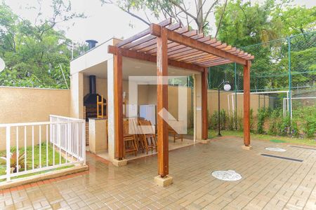 Área comum - Churrasqueira de apartamento para alugar com 1 quarto, 28m² em Paraíso do Morumbi, São Paulo