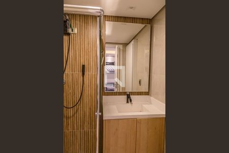 Studio para alugar com 35m², 1 quarto e 1 vaga Studio para alugar com 35m², 1 quarto e 1 vagaBanheiro