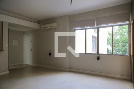 Sala de apartamento para alugar com 3 quartos, 105m² em Gonzaga, Santos