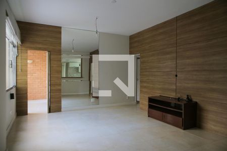 Sala de apartamento para alugar com 3 quartos, 105m² em Gonzaga, Santos