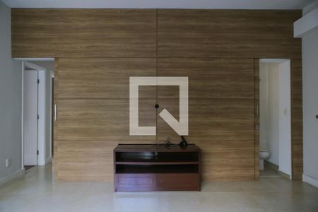 Sala de apartamento para alugar com 3 quartos, 105m² em Gonzaga, Santos