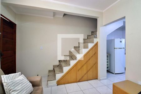 Sala de casa à venda com 2 quartos, 66m² em Vila Camilopolis, Santo André