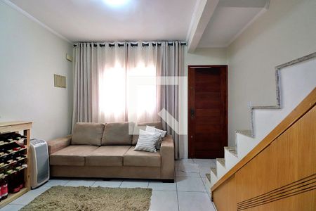 Sala de casa à venda com 2 quartos, 66m² em Vila Camilopolis, Santo André