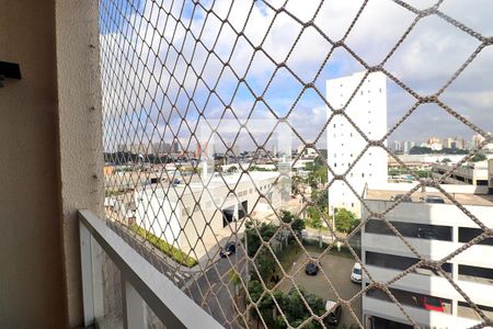 Varanda da Sala de apartamento à venda com 2 quartos, 50m² em Utinga, Santo André