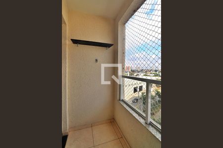 Varanda da Sala de apartamento à venda com 2 quartos, 50m² em Utinga, Santo André