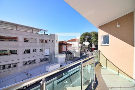 Varanda do Quarto 1 - Suíte de casa à venda com 3 quartos, 274m² em Vila Lusitânia, São Bernardo do Campo