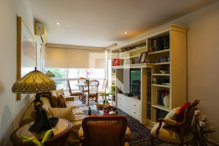 Sala de apartamento para alugar com 3 quartos, 115m² em São Conrado, Rio de Janeiro