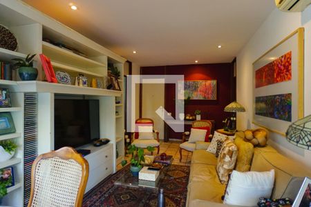 Sala de apartamento para alugar com 3 quartos, 115m² em São Conrado, Rio de Janeiro