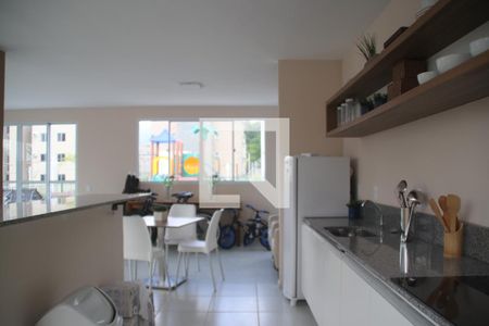 Apartamento para alugar com 43m², 2 quartos e 1 vagaÁrea comum - Salão de festas