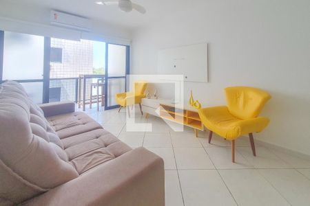 Sala 1 de apartamento para alugar com 4 quartos, 106m² em Vila Júlia, Guarujá