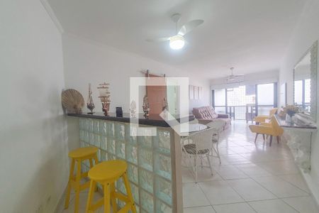 Sala 2 de apartamento para alugar com 4 quartos, 106m² em Vila Júlia, Guarujá
