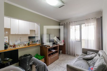 Sala  de apartamento à venda com 1 quarto, 55m² em Aclimação, São Paulo