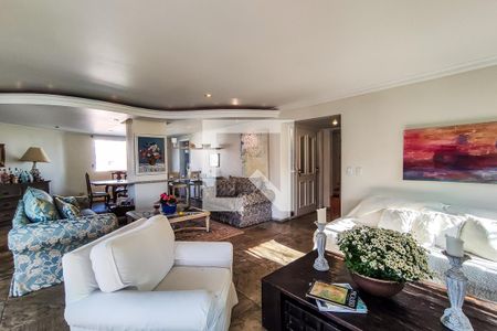 Sala de apartamento à venda com 4 quartos, 274m² em Real Parque, São Paulo