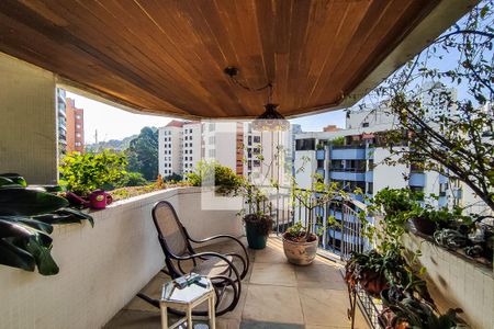 Varanda de apartamento à venda com 4 quartos, 274m² em Real Parque, São Paulo