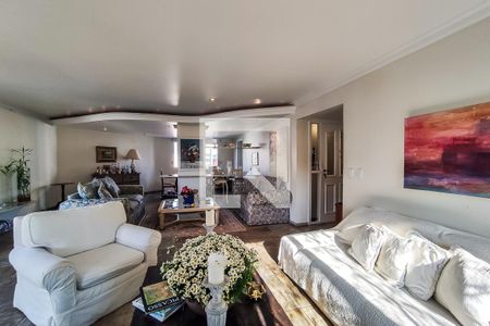 Sala de apartamento à venda com 4 quartos, 274m² em Real Parque, São Paulo