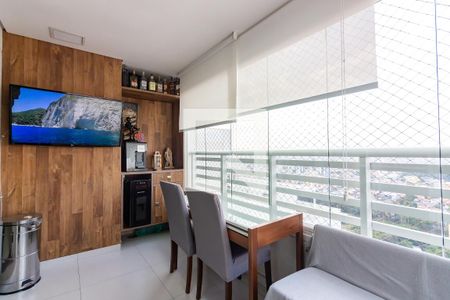 Varanda gourmet de apartamento à venda com 3 quartos, 81m² em Centro, Osasco