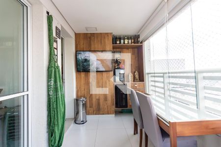 Varanda gourmet de apartamento à venda com 3 quartos, 81m² em Centro, Osasco