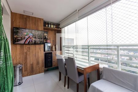Varanda gourmet de apartamento à venda com 3 quartos, 81m² em Centro, Osasco