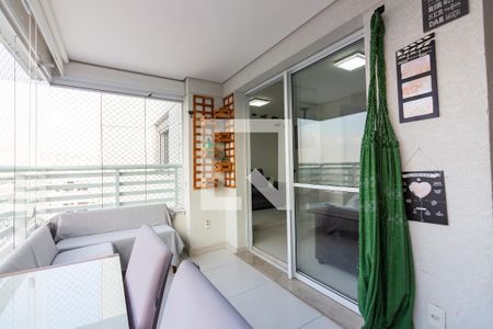 Varanda gourmet de apartamento à venda com 3 quartos, 81m² em Centro, Osasco