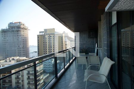Sala Varanda  de apartamento à venda com 2 quartos, 98m² em Ipanema, Rio de Janeiro