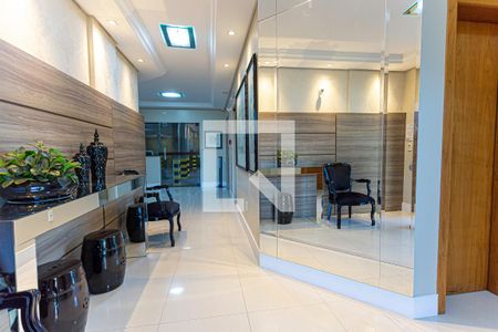 Apartamento para alugar com 77m², 2 quartos e 2 vagasHall social