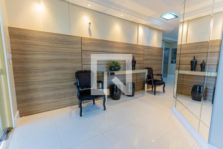 Apartamento para alugar com 77m², 2 quartos e 2 vagasHall social
