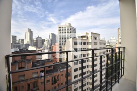 Varanda do Quarto de kitnet/studio à venda com 1 quarto, 44m² em Centro, São Paulo