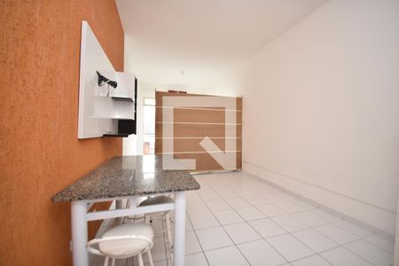 Studio à venda com 44m², 1 quarto e sem vagaSala