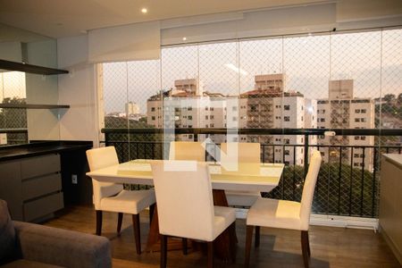 Varanda da Sala de apartamento para alugar com 2 quartos, 70m² em Jardim Leonor Mendes de Barros, São Paulo