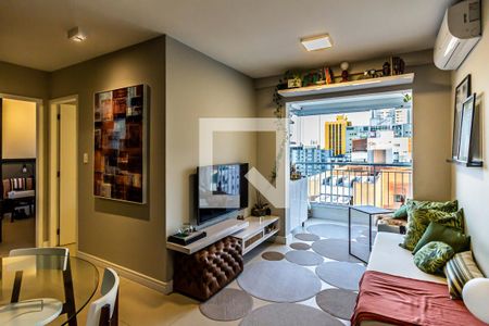 Sala de apartamento à venda com 2 quartos, 51m² em Liberdade, São Paulo