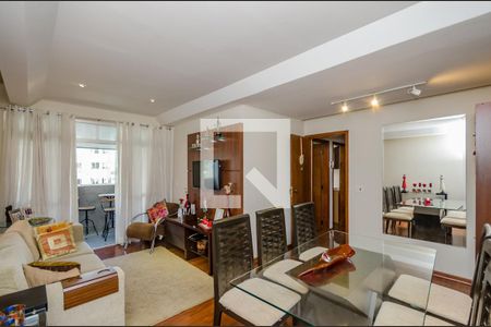 Sala de apartamento para alugar com 3 quartos, 115m² em Luxemburgo, Belo Horizonte