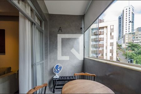 Varanda da Sala de apartamento para alugar com 3 quartos, 115m² em Luxemburgo, Belo Horizonte