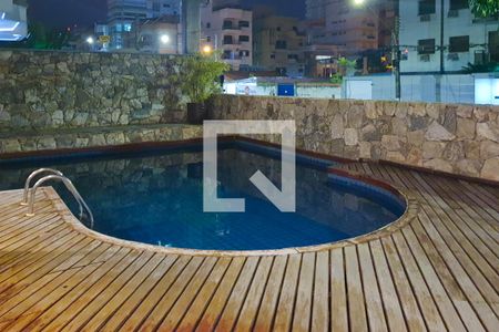 Àrea Comum - Piscina de apartamento para alugar com 4 quartos, 163m² em Balneario Cidade Atlantica, Guarujá