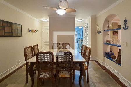 Sala de Jantar 2 de apartamento para alugar com 4 quartos, 163m² em Balneario Cidade Atlantica, Guarujá